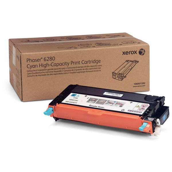 Original Toner cyan Xerox 106R01392 cyan