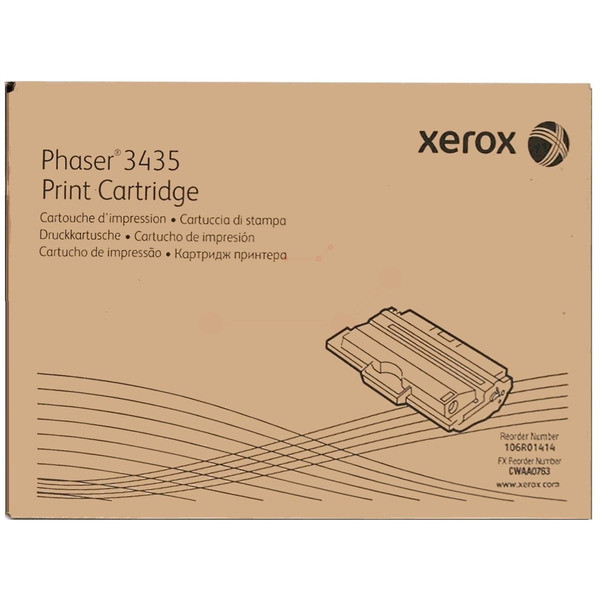Original Tóner negro Xerox 106R01414 negro