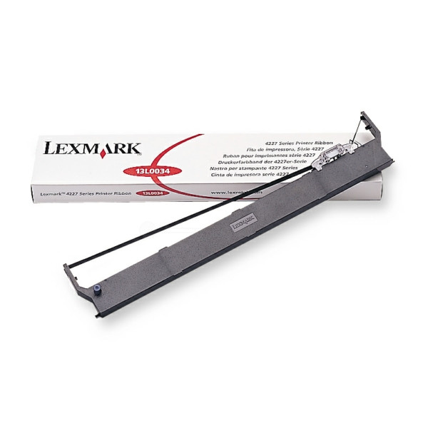 Original Cinta de nylón negro Lexmark 13L0034 negro