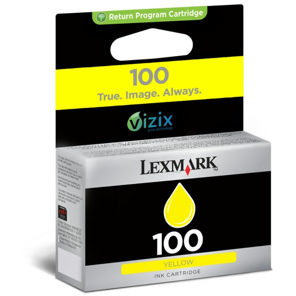 Original Cartucho de tinta amarillo Lexmark 14N0902E/100 amarillo