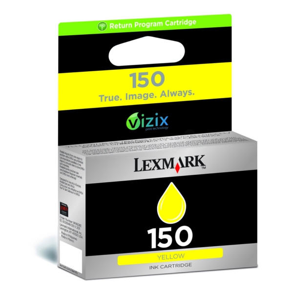 Original Cartucho de tinta amarillo Lexmark 14N1610E/150 amarillo