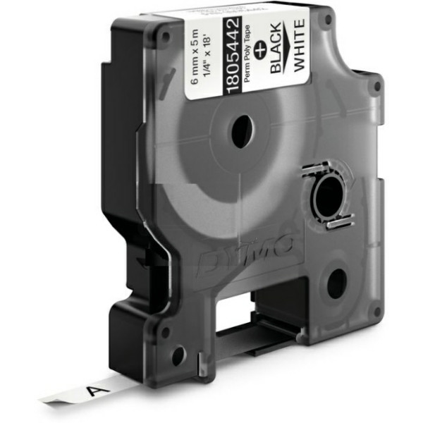 Original Cinta entintada Dymo 1805442 negro blanco