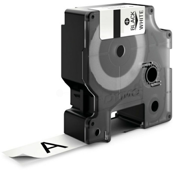 Original Cinta entintada Dymo 18765/S0718220 negro blanco