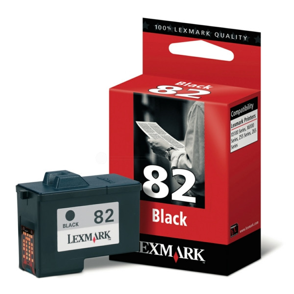 Original Cartucho con cabezal de impresión negro Lexmark 18L0032E/82 negro