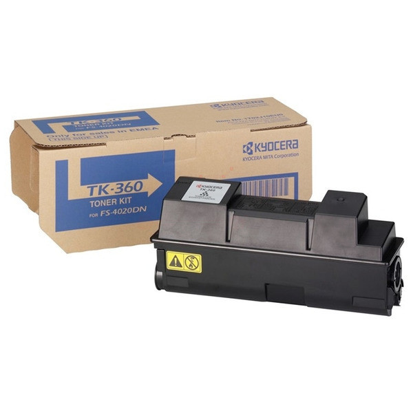 Original Toner schwarz Kyocera 1T02J20EU0/TK-360 schwarz