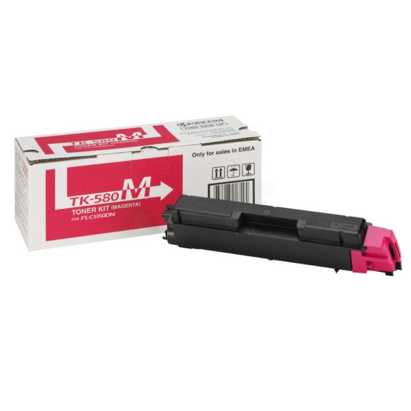 Original Toner magenta Kyocera 1T02KTBNL0/TK-580 M magenta