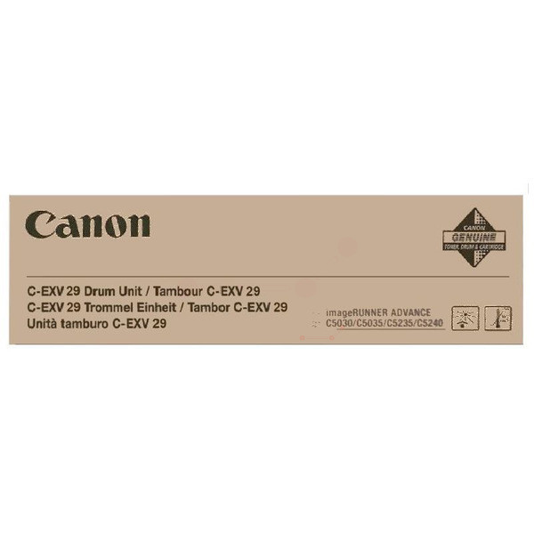 Original Kit de tambor Canon 2778B003/C-EXV 29 negro