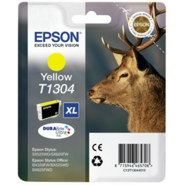 Original Cartucho de tinta amarillo Epson 3044010/T1304 amarillo