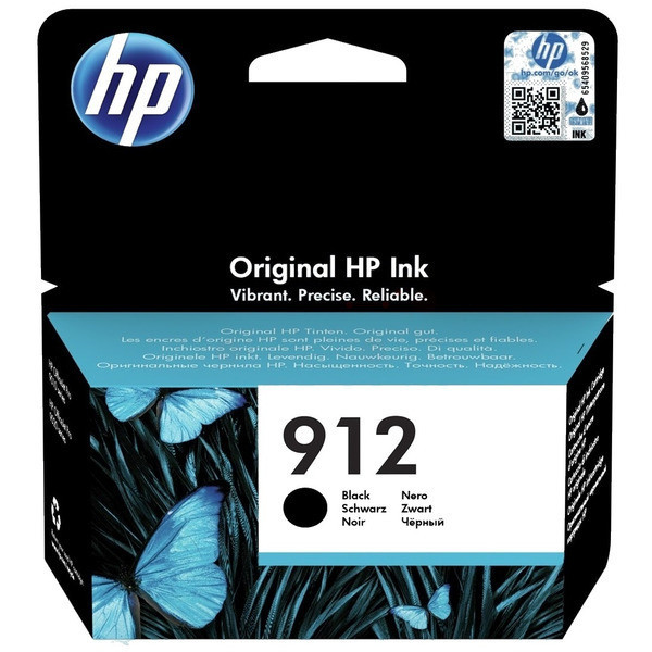 Original Cartucho de tinta negro HP 3YL80AE/912 negro