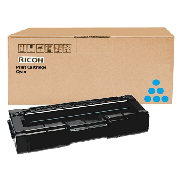 Original Toner cyan Ricoh 406480/TYPE SPC 310 HE cyan