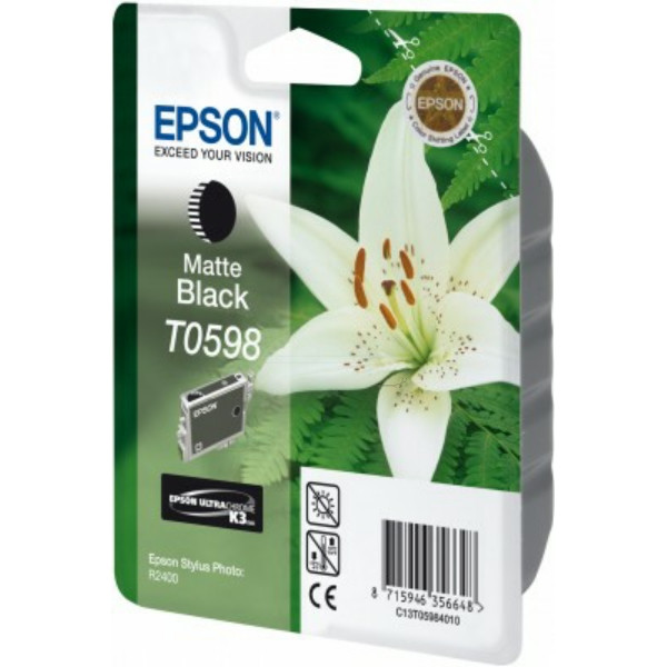 Original Cartucho de tinta negro mate Epson 5984010/T0598 negromatte