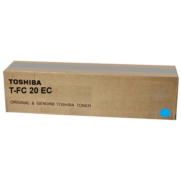 Original Tóner cian Toshiba 6AJ00000064/T-FC 20 EC cyan