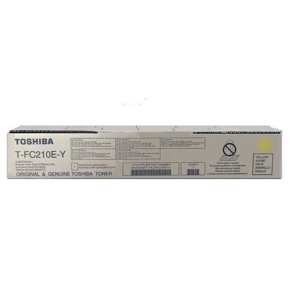 Original Tóner amarillo Toshiba 6AJ00000168/T-FC 210 EY amarillo