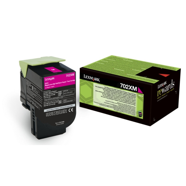 Original Toner magenta Lexmark 70C2XM0/702XM magenta