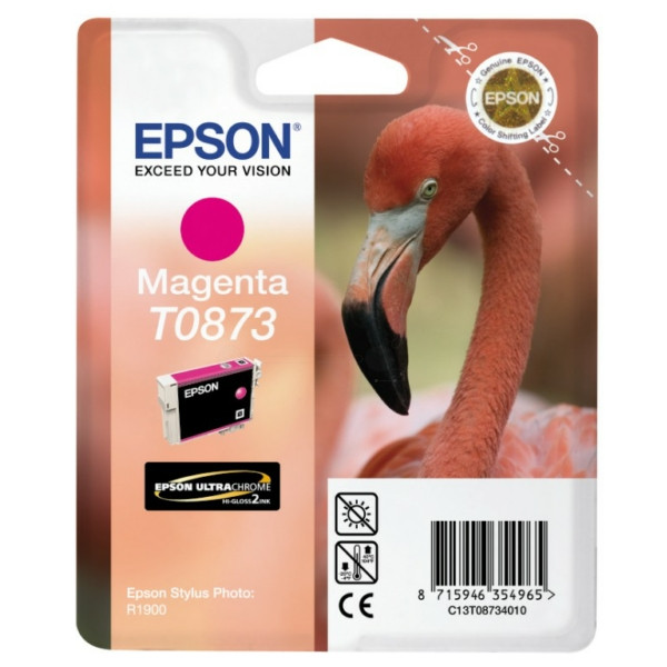 Original Cartucho de tinta magenta Epson 8734010/T0873 magenta