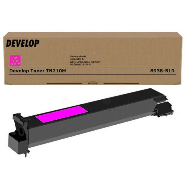 Original Tóner magenta Develop 8938519000/TN-210 M magenta