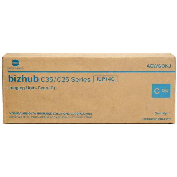 Original Kit de tambor Konica Minolta A0WG0KJ/IUP-14 C cyan