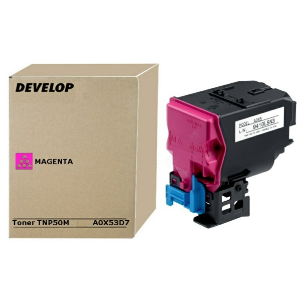 Original Toner magenta Develop A0X53D7/TNP-50 M magenta