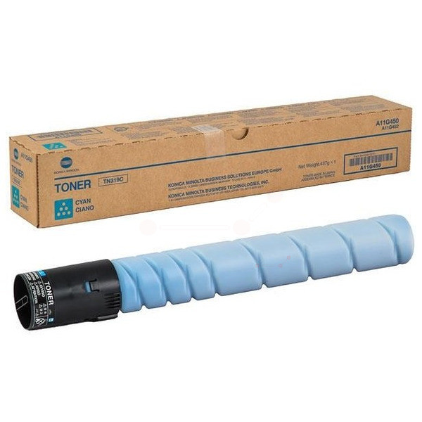 Original Toner cyan Konica Minolta A11G450/TN-319 C cyan