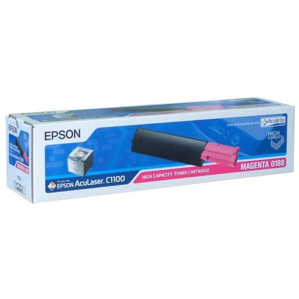 Original Toner magenta Epson C13S050188/0188 magenta