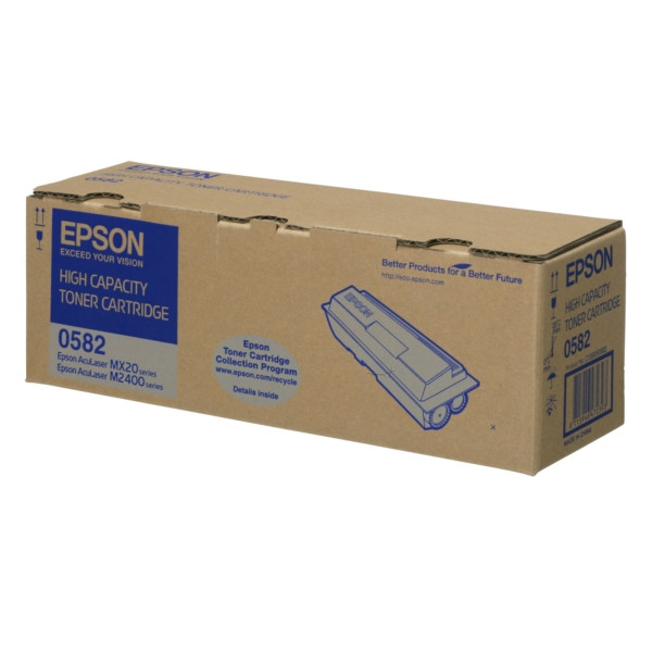 Original Tóner negro Epson C13S050582/0582 negro