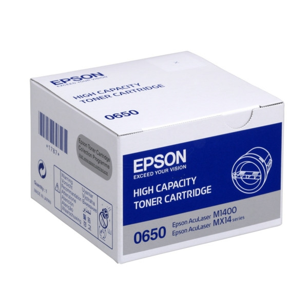 Original Tóner negro Epson C13S050650/0650 negro