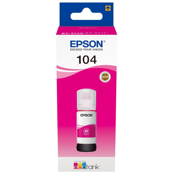 Original Botella de tinta magenta Epson C13T00P340/104 magenta