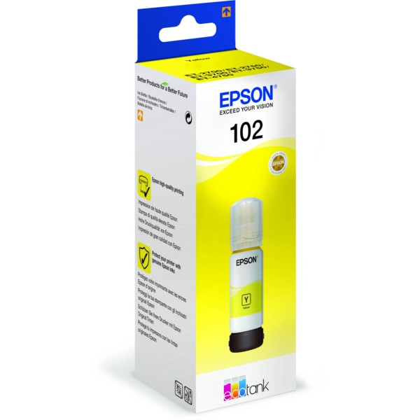 Original Botella de tinta amarillo Epson C13T03R440/102 amarillo