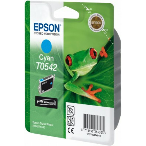 Original Cartucho de tinta cian Epson C13T05424010/T0542 cyan