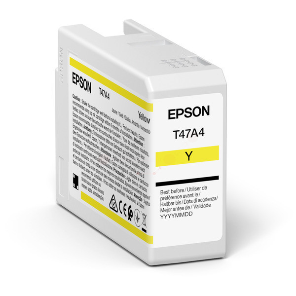 Original Cartucho de tinta amarillo Epson C13T47A400/T47A4 amarillo