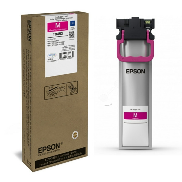 Original Cartucho de tinta magenta Epson C13T945340/T9453 magenta