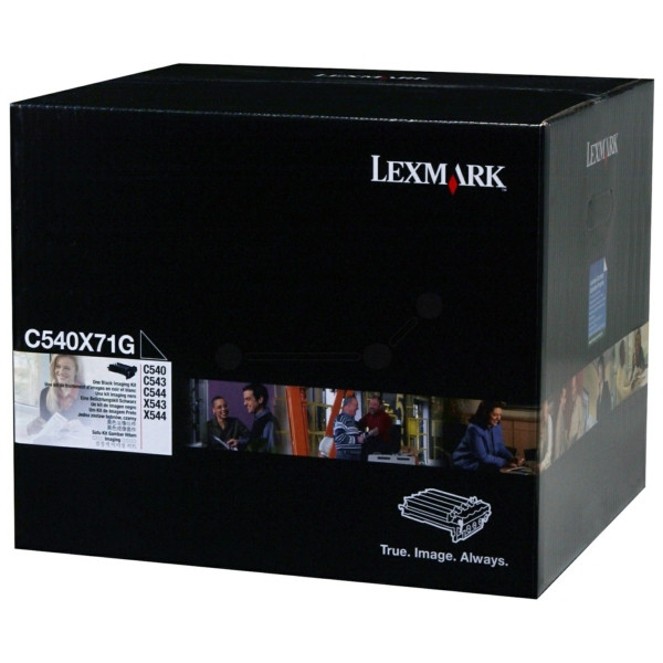 Original Kit de tambor Lexmark C540X71G negro