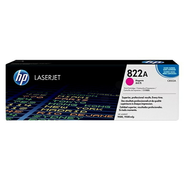 Original Tóner magenta HP C8553A/822A magenta