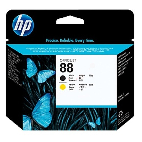 Original Cabezal de impresión negro HP C9381A/88 negro amarillo
