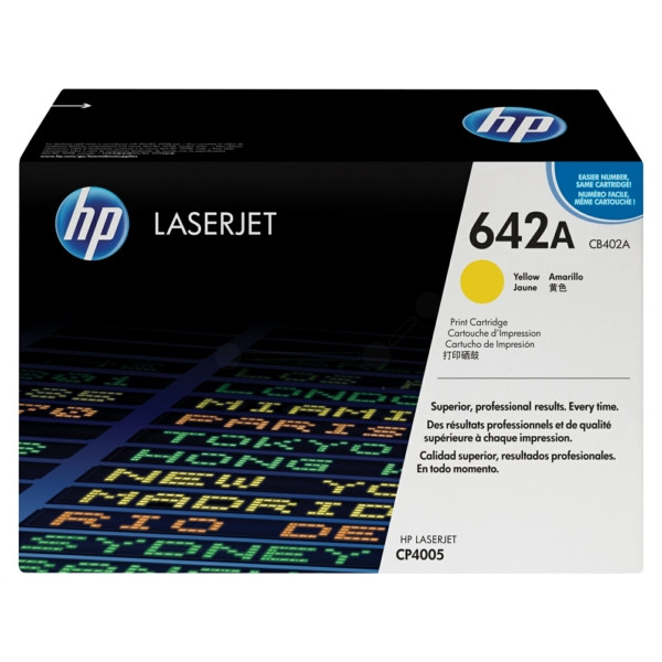 Original Toner gelb HP CB402A/642A gelb