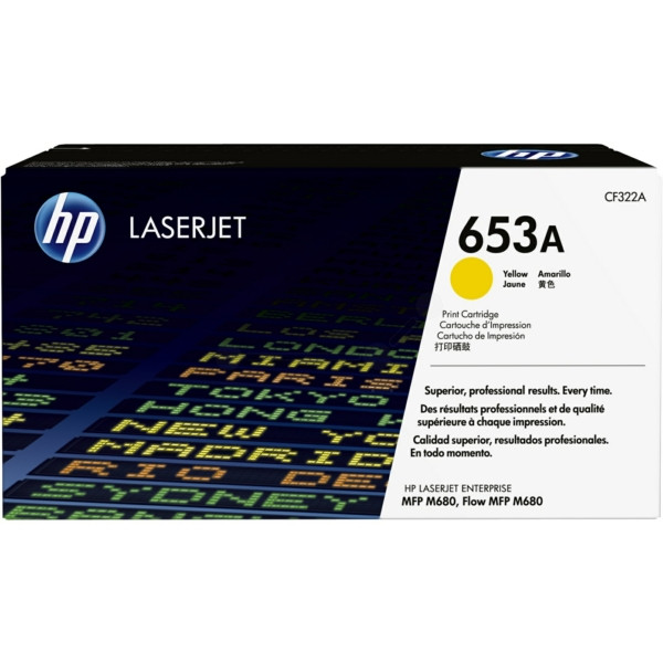 Original Toner gelb HP CF322A/653A gelb