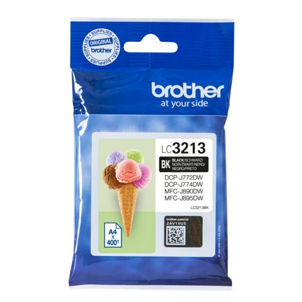 Original Cartucho de tinta negro Brother LC3213BK negro