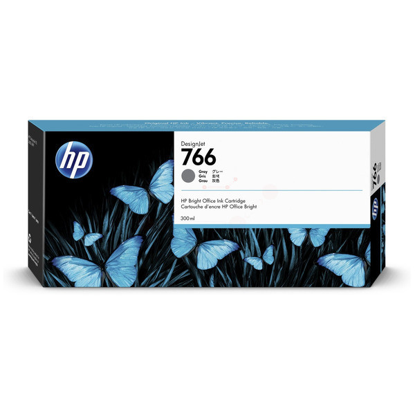 Original Cartucho de tinta girs HP P2V93A/766 gris