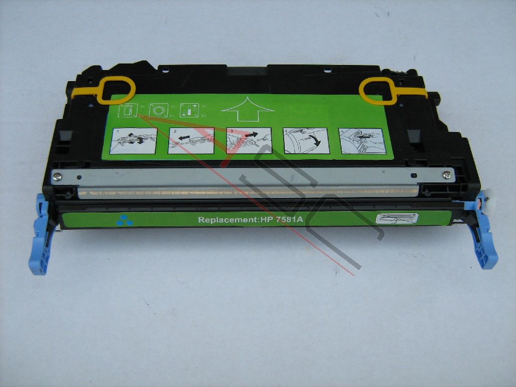 Cartucho de toner (alternativo) compatible a HP Color Laserjet 3800  CP 3505 Serie cyan 