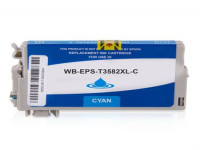 Tinta (alternativo) compatible a Epson C13T35824010 cyan