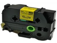 P-Touch (alternativo) compatible a Brother TZES651 negro amarillo
