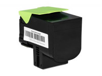 Cartucho de toner (alternativo) compatible a Lexmark 80C20K0 negro