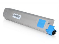 Cartucho de toner (alternativo) compatible a OKI 44844615 cyan