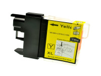 Tinta (alternativo) compatible a Brother LC1000Y amarillo