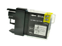 Tinta (alternativo) compatible a Brother LC1100BK negro