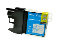 Tinta (alternativo) compatible a Brother LC1100C cyan