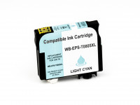 Tinta (alternativo) compatible a Epson C13T08054011/C 13 T 08054011 - T0805 - Stylus Photo P 50 Photo cyan