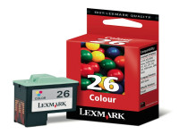 Original Cartucho con cabezal de impresión color Lexmark 0010N0026E/26 color
