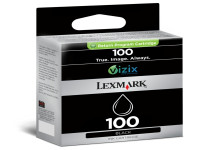 Original Cartucho de tinta negro Lexmark 0014N0820E/100 negro