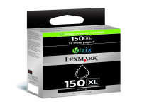 Original Cartucho de tinta negro Lexmark 0014N1614E/150XL negro